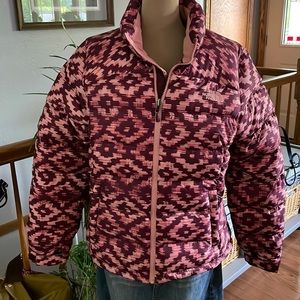 The North Face womens Nuptse down jacket size medium.